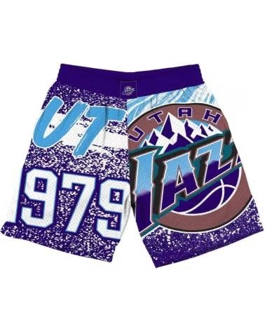 MITCHELL NESS SHORT MITCHELL & NESS UTAH JAZZ NBA JUMBOTRON 1