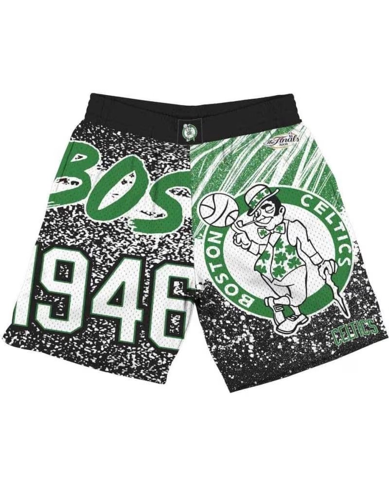 MITCHELL NESS SHORT MITCHELL & NESS BOSTON CELTICS NBA JUMBOTRON 1