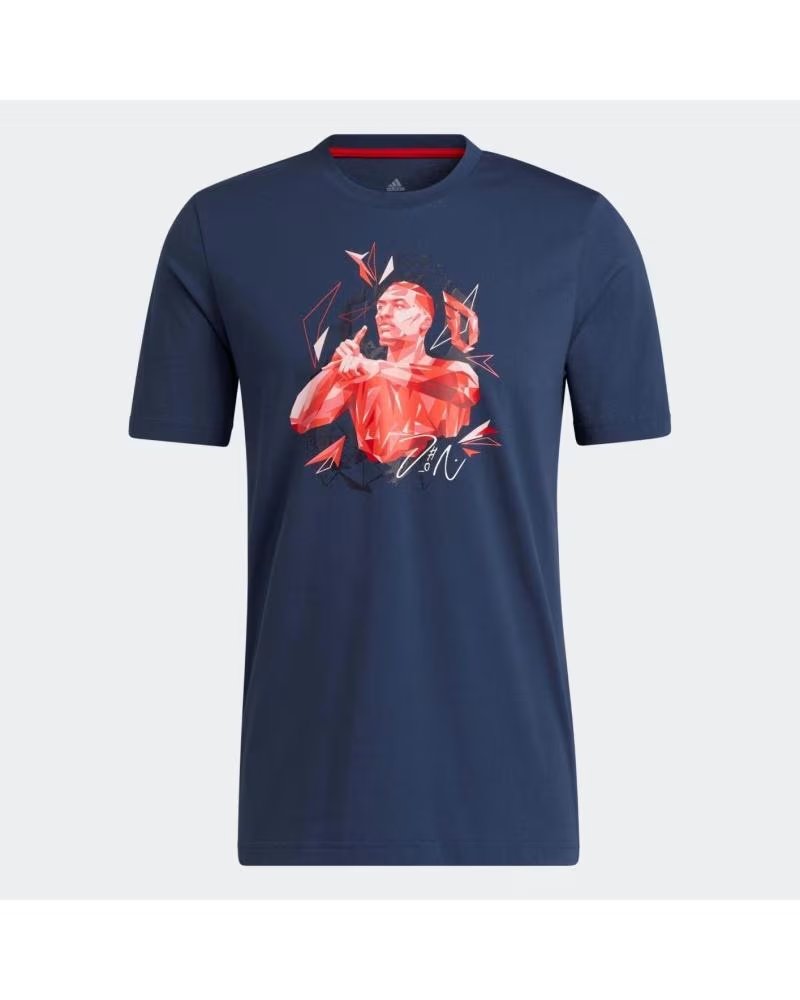 ADIDAS CAMISETA DE MANGA CORTA GU2696 EN AZUL PARA HOMBRE