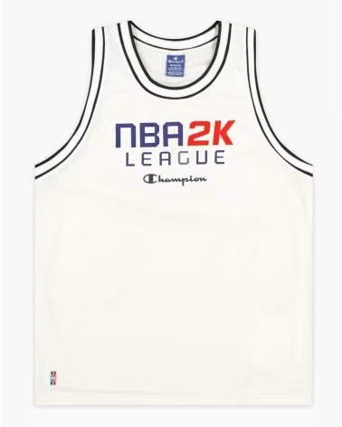 CHAMPION CAMISETA BALONCESTO CHAMPION NBA 2K LEAGUE BLANCA 1