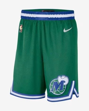 NIKE SHORT NIKE DALLAS MAVERICKS SWINGMAN CLASSIC EDITION HOMME 1