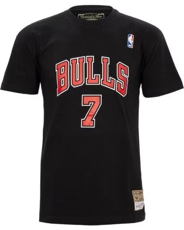 MITCHELL NESS CAMISETA DE MANGA CORTA SSTEINTL972-CBUBLCKTKU EN NEGRO PARA
