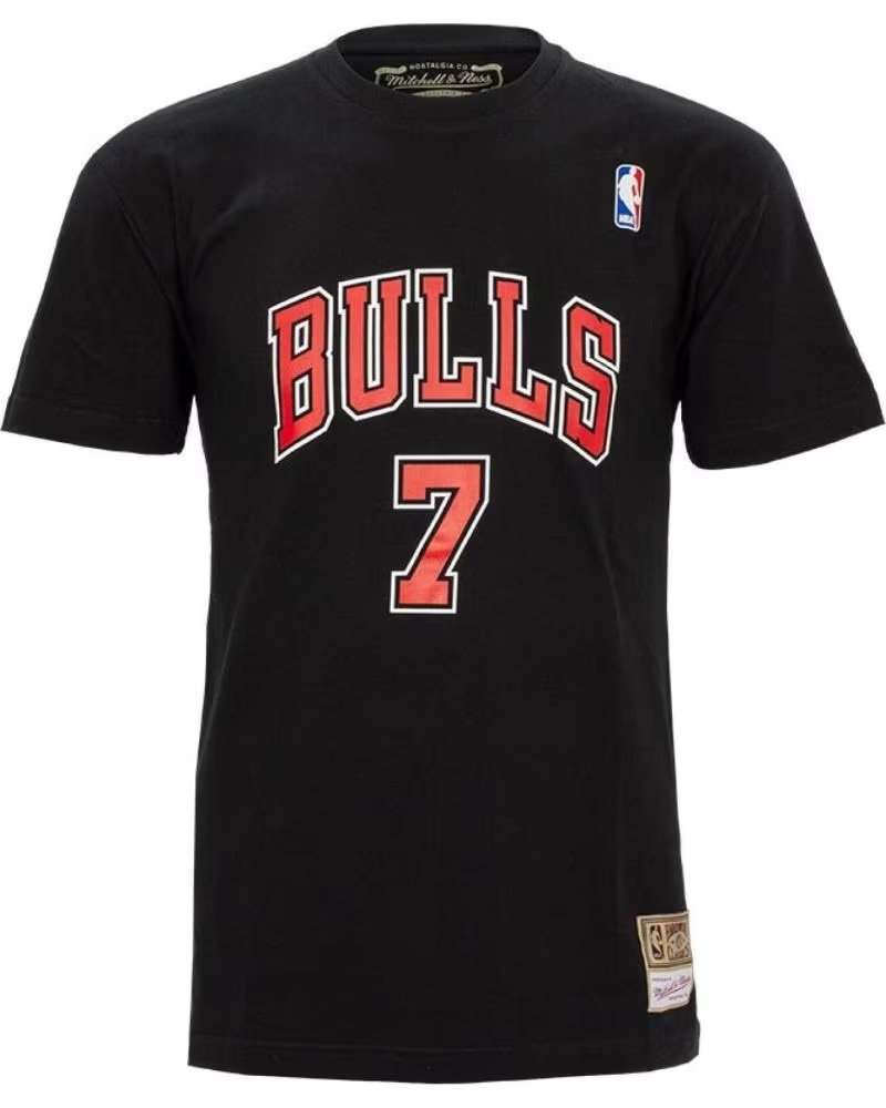 MITCHELL NESS CAMISETA DE MANGA CORTA SSTEINTL972-CBUBLCKTKU EN NEGRO PARA
