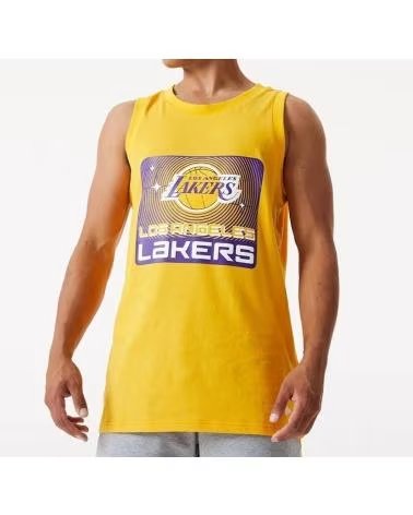 NEW ERA NEW ERA LOS ANGELES LAKERS NBA TEAM GRAPHIC TANK TOP 1