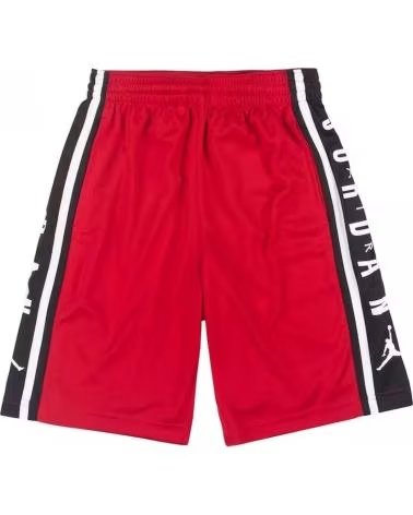 NIKE PANTALÓN CORTO JORDAN HBR BALL JUNIOR ROJO 1
