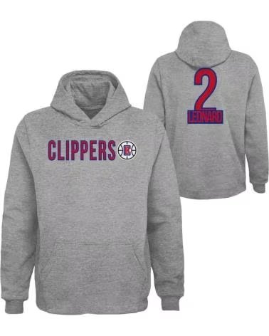OUTERSTUFF MOLETOM COM CAPUZ OUTERSTUFF KAWHI LEONARD LA CLIPPERS 1