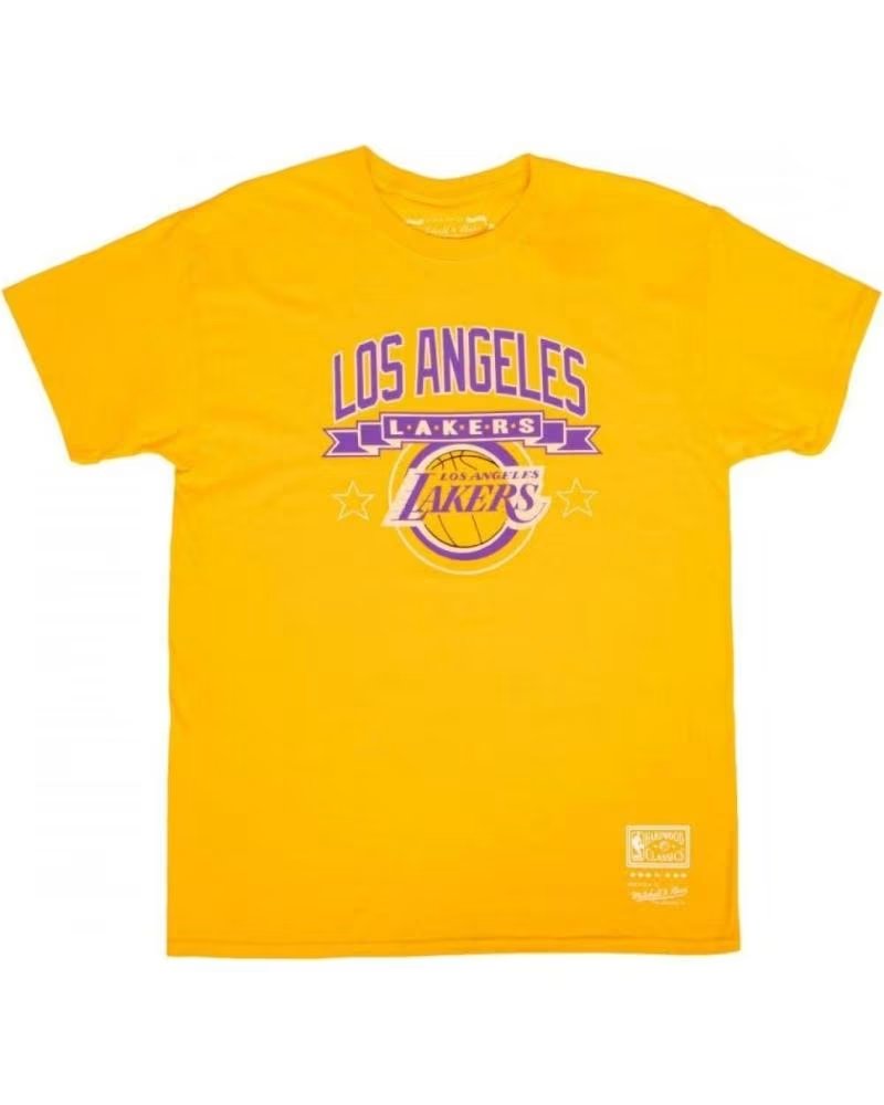 MITCHELL NESS CAMISETA DE MANGA CORTA BMTRINTL940-LALYELL EN AMARILLO PARA