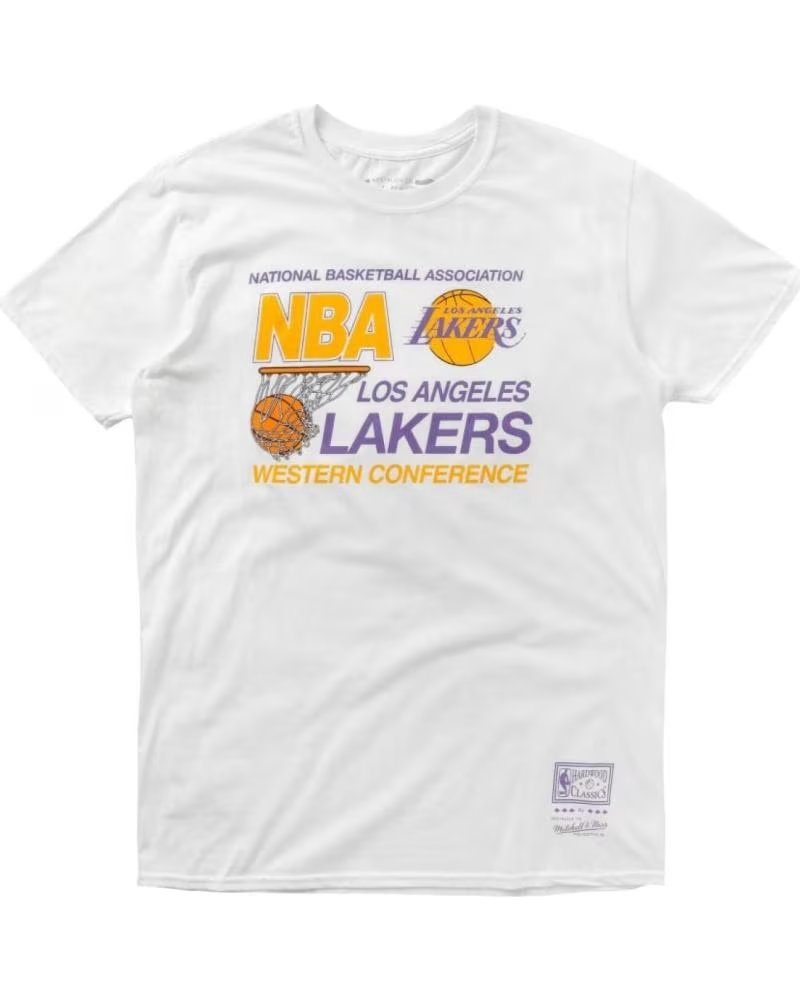 MITCHELL NESS CAMISETA DE MANGA CORTA BMTRINTL935-LALWHIT EN BLANCO PARA H