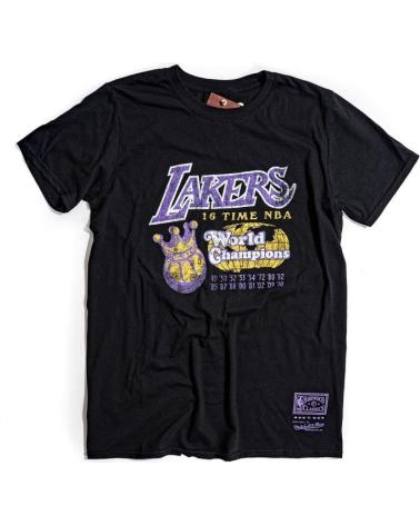 MITCHELL NESS CAMISETA MITCHELL & NESS NBA LOS ANGELES LAKERS 6 WORLD CHAMPIONS 1