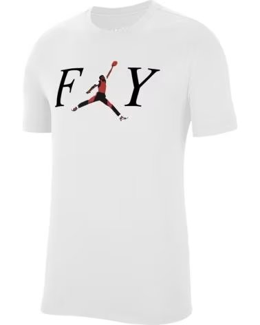 JORDAN CAMISETA JORDAN AIR GRAPHIC FLY - BRANCA 1