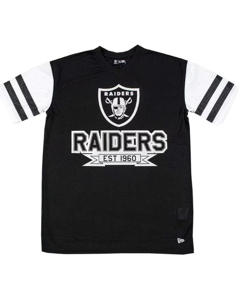 NEW ERA T-SHIRT NEW ERA OAKLAND RAIDERS NFL LOGO CONTRASTANT 1