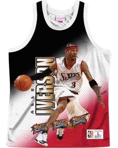 MITCHELL NESS CAMISETA DE BALONCESTO MSTKMI19002-P76WHITAIV EN BLANCO PARA