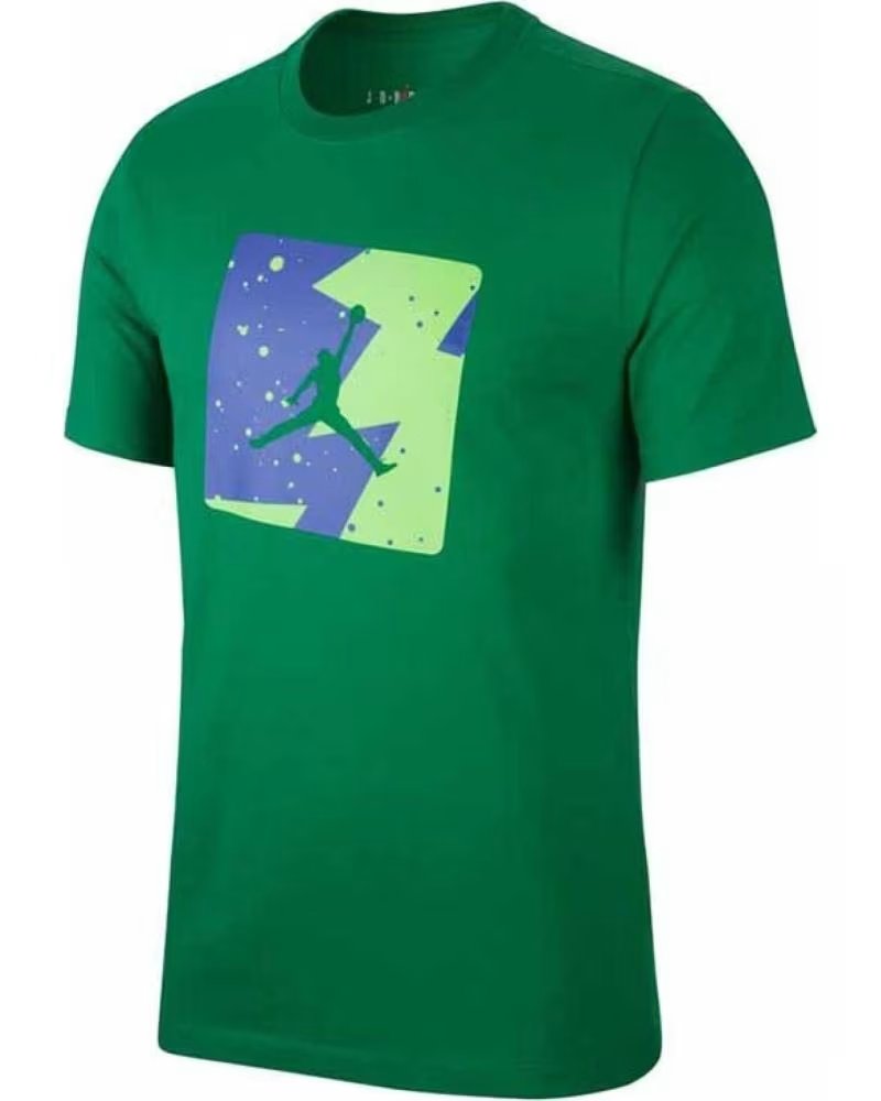 JORDAN JORDAN JUMPMAN POOLSIDE CREW T-SHIRT GRÜN 1