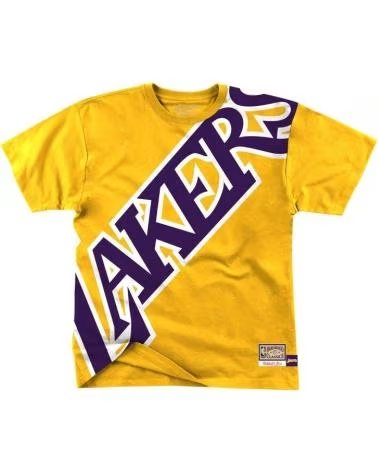 MITCHELL NESS CAMISETA DE MANGA CORTA SSTEBW19070-LALGOLD EN AMARILLO PARA