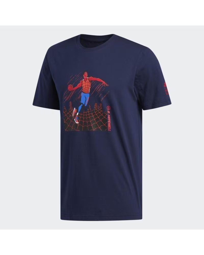 ADIDAS Camiseta De Manga Corta Dx6982 en azul para hombre