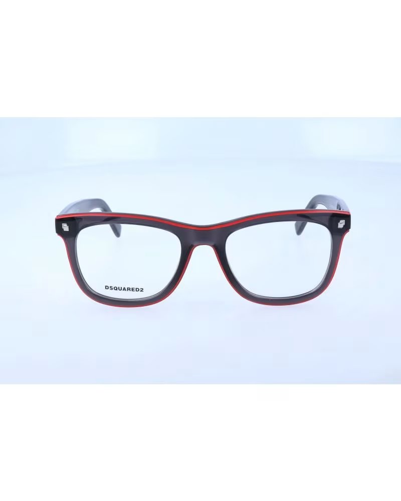DSQUARED2 ÓCULOS RETANGULARES DE ACETATO DSQUARED2 DQ5166 MASCULINO