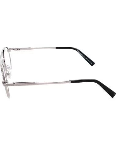 ERMENEGILDO ZEGNA ÓCULOS ERMENEGILDO ZEGNA EZ5118 COM ARO METÁLICO PRATEADO