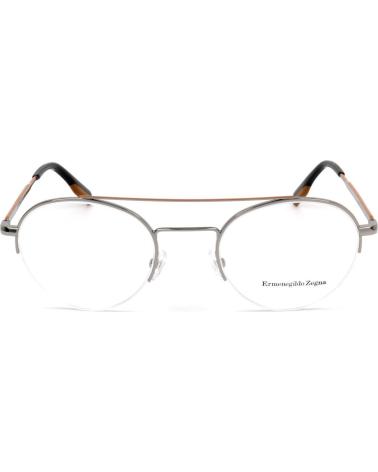 ERMENEGILDO ZEGNA GAFAS OFTÁLMICAS ERMENEGILDO ZEGNA EZ5131 METÁLICAS CON DOBLE PUENTE
