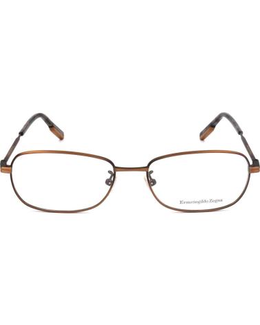 ERMENEGILDO ZEGNA GAFAS GRADUADAS ERMENEGILDO ZEGNA RECTANGULARES METÁLICAS