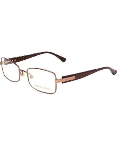 MICHAEL KORS ÓCULOS DE GRAU MICHAEL KORS MK358-239 METAL DOURADO E MARROM