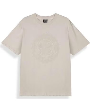 GRIMEY CAMISETA DE MANGA CORTA 072-9317 EN BEIGE PARA HOMBRE