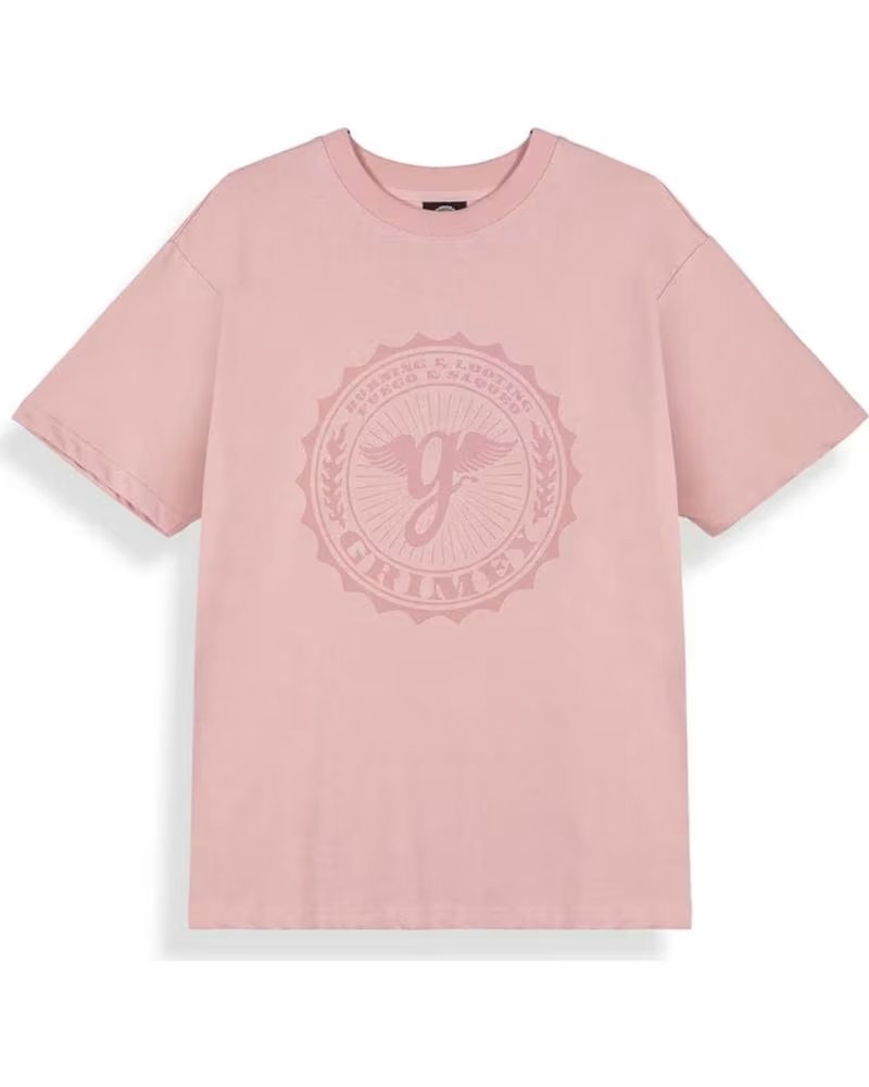 GRIMEY CAMISETA DE MANGA CORTA 072-9318 EN ROSA PARA HOMBRE