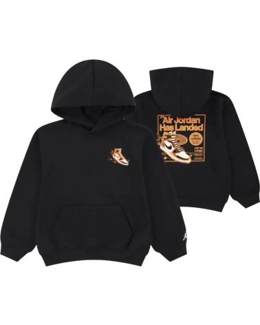 JORDAN SUDADERA JORDAN AIR HAS LANDED JUNIOR NEGRA 1