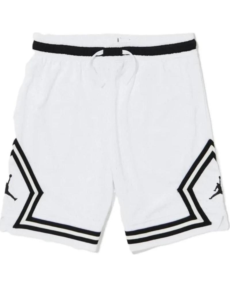 JORDAN PANTALÓN CORTO JORDAN DIAMOND WHITE JUNIOR UNISEX 1
