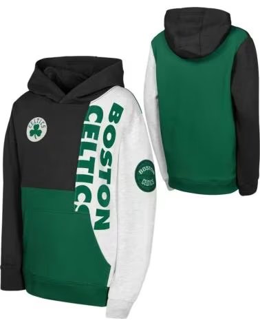 OUTERSTUFF MOLETOM BOSTON CELTICS SPLASH PULLOVER JUNIOR 1