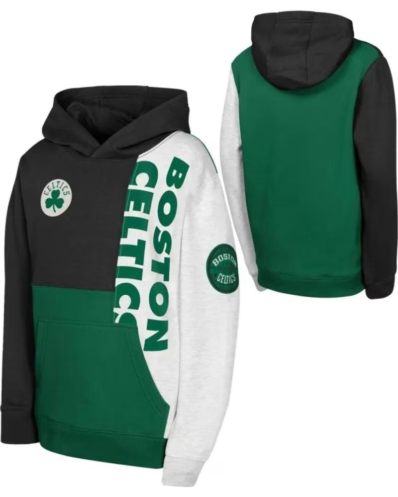 OUTERSTUFF MOLETOM BOSTON CELTICS SPLASH PULLOVER JUNIOR 1