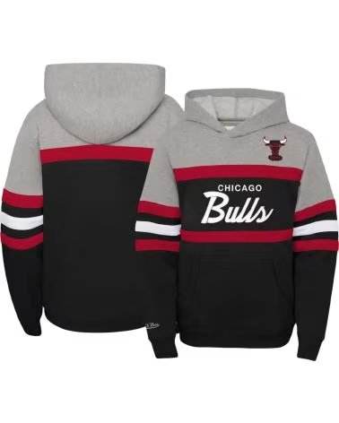 MITCHELL NESS SUDADERA CHICAGO BULLS HEAD COACH HOODY JUNIOR MITCHELL AND SUDADERA CHICAGO BULLS HEAD COACH HOODY JUNIOR MITCHEL