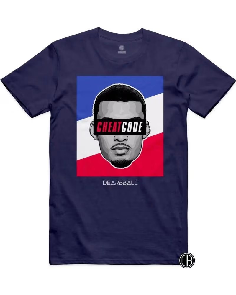 DEARBBALL T-SHIRT DEARBBALL CON STAMPA VISO STILE STREET ART