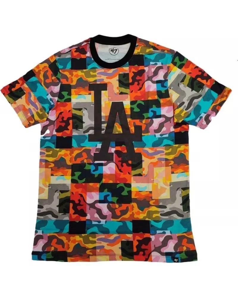 47 BRAND CAMISETA 47 BRAND LOS ANGELES DODGERS MLB PSYCHEDELIC CAMO 1