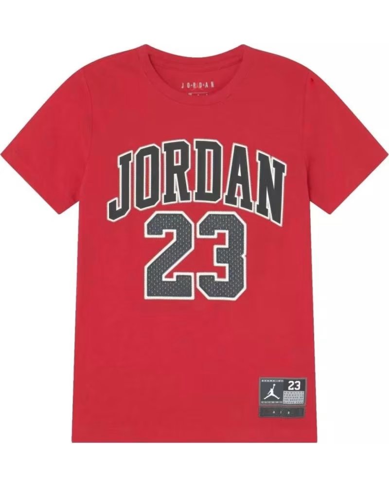 JORDAN CAMISETA JORDAN AIR JORDAN 23 PRACTICE FLIGHT INFANTIL VERMELHA 1