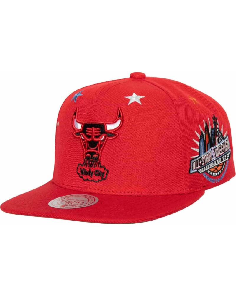 MITCHELL NESS GORRA MITCHELL & NESS CHICAGO BULLS 97 TOP STAR ROJA 1