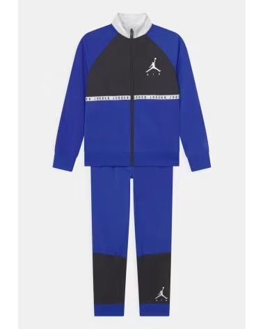 JORDAN CONJUNTO DE AGASALHO JORDAN JUMPMAN AIR BLOCKED INFANTIL AZUL 1