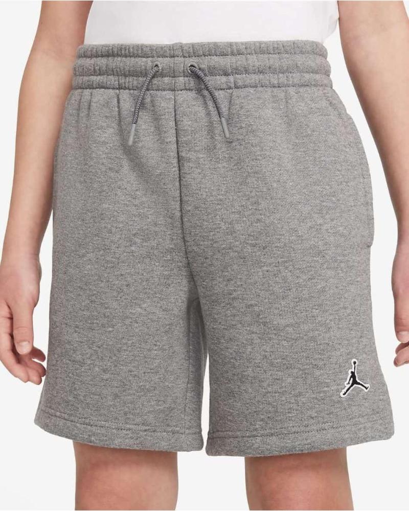 JORDAN PANTALÓN CORTO JORDAN AIR ESSENTIAL FLEECE JUNIOR GRIS 1