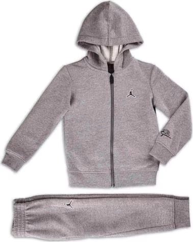 JORDAN COMPLETO SPORTIVO JORDAN AIR ESSENTIALS GRIGIO PER BAMBINI 1