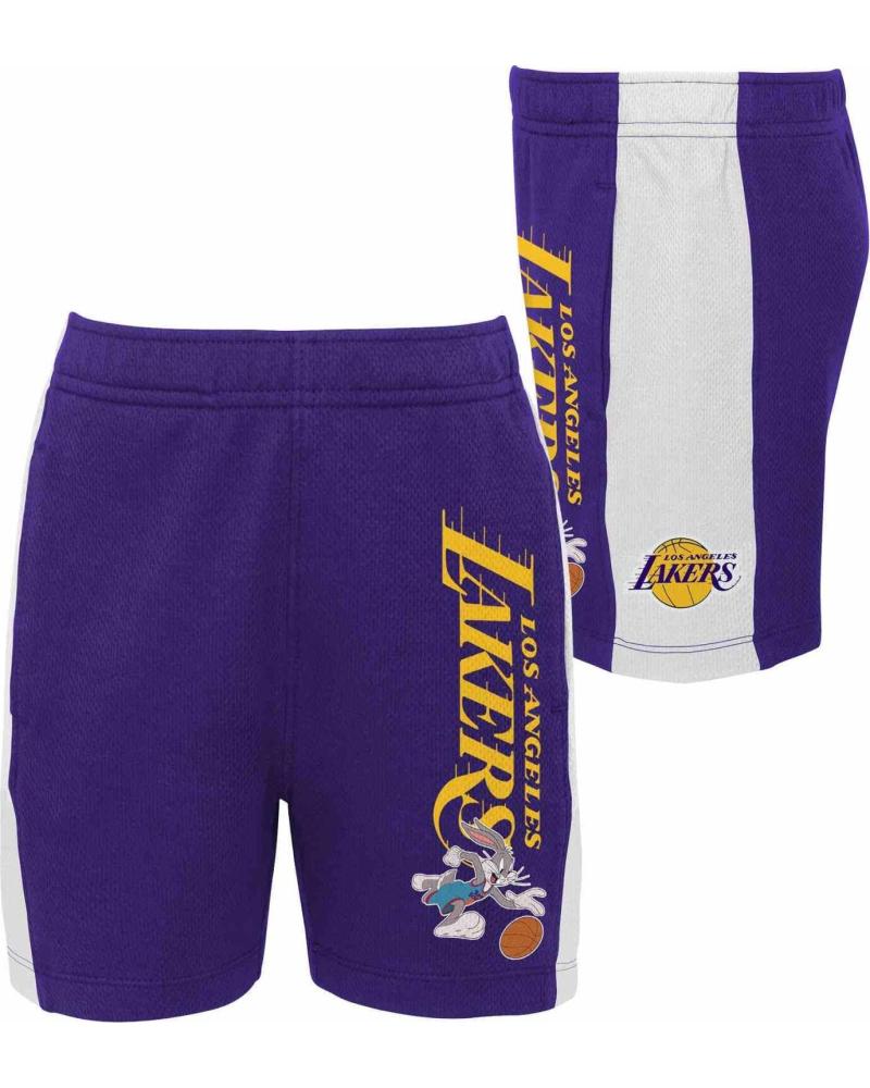 OUTERSTUFF PANTALÓN CORTO SPACE JAM 2 LAKERS SLAM DUNK MALLA JUNIOR 1