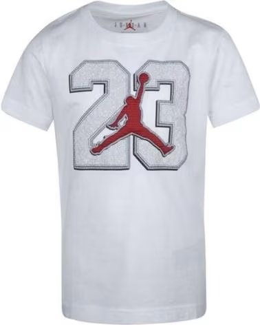 JORDAN CAMISETA JORDAN NIKE AIR KIDS 23 GAME TIME BRANCA 1
