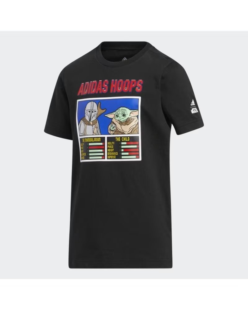 ADIDAS CAMISETA DE MANGA CORTA GU2738 EN NEGRO PARA NINOS
