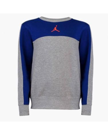 JORDAN SUDADERA JORDAN AIR FAST CREW - GRIS Y AZUL 1