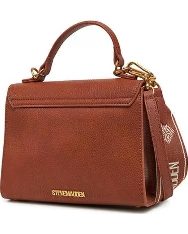 BORSA A MANO STEVE MADDEN CON LOGO DORATO
