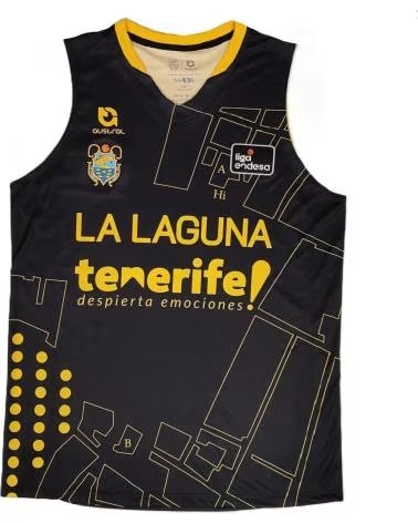 AUSTRAL CAMISA AUSTRAL CBC LA LAGUNA TENERIFE TORRIANI ACB 2025-26 PRETA 1