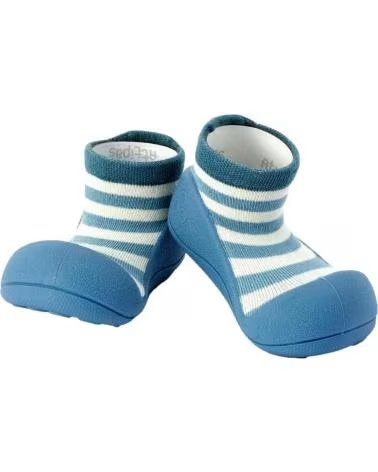 ATTIPAS BOTITAS PRIMEROS PASOS STRIPE BLUE STR0101 AZUL