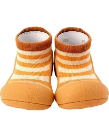 ATTIPAS CHAUSSURES PREMIERS PAS RAYURE JAUNE AMARILLO