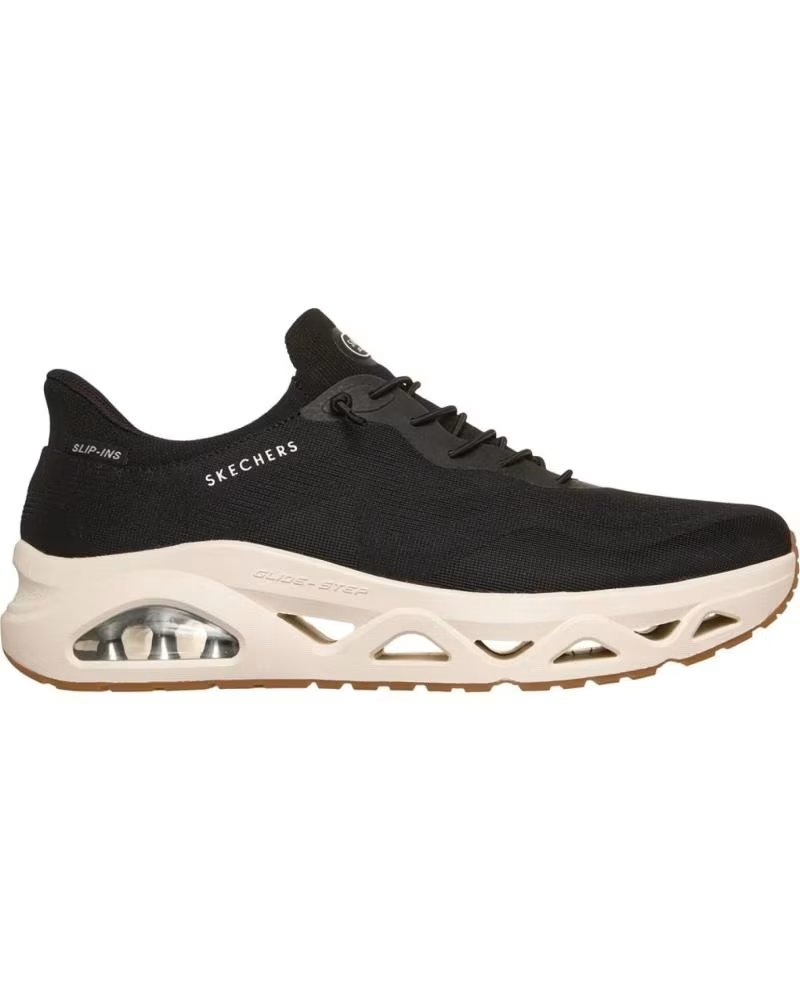SKECHERS SKECHERS SLIP-INS GLIDE STEP AIR NERO UOMO NEGRO