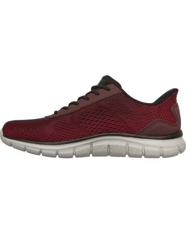 SKECHERS SKECHERS SLIP-INS TRACK ROSSO UOMO ROJO