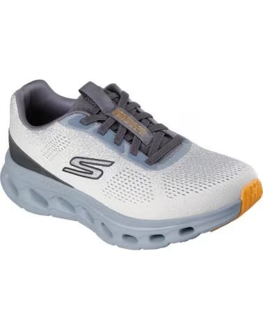 SKECHERS SKECHERS GO WALK GLIDE-STEP 20 HOMME BLANC VERDE CLARO
