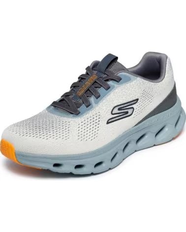 SKECHERS SKECHERS GO WALK GLIDE-STEP 20 HOMME BLANC VERDE CLARO